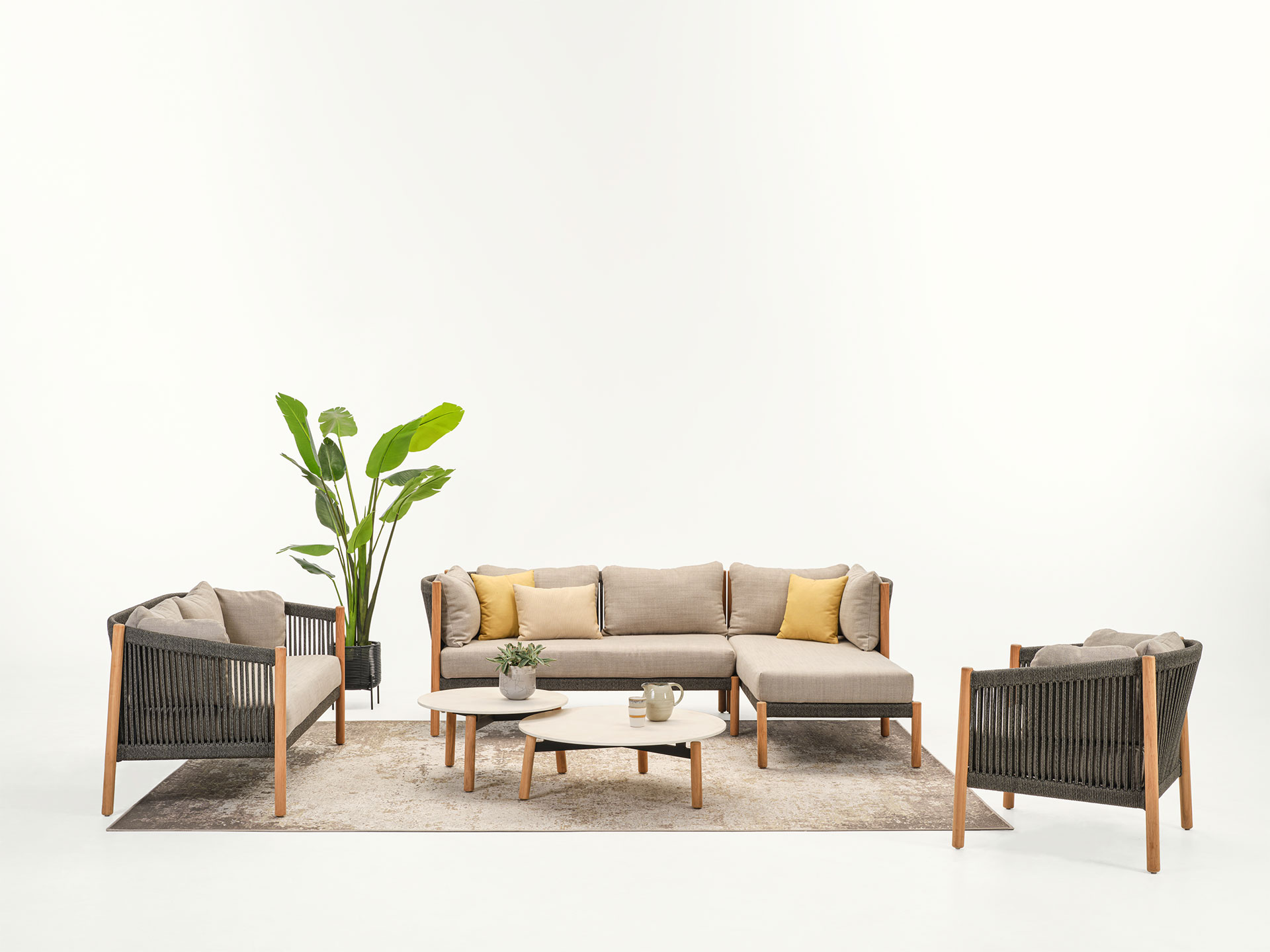 LENTO Lounge Sofa 3S