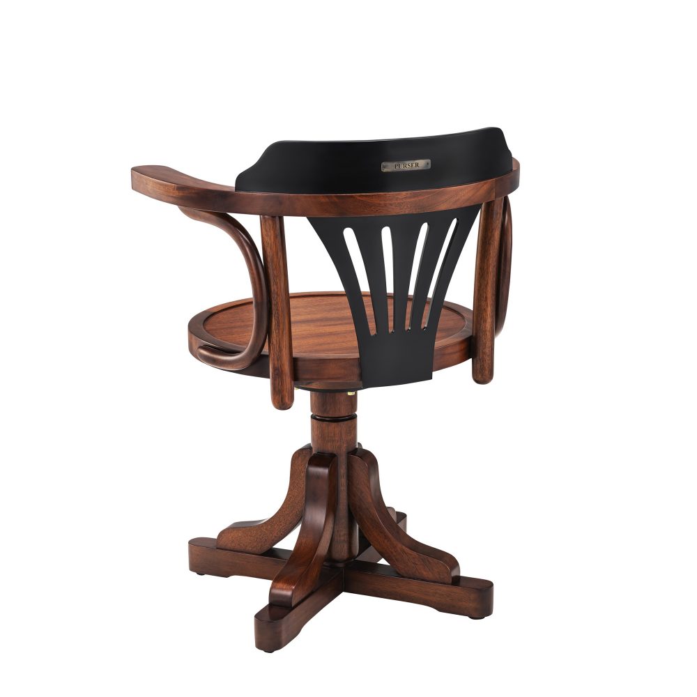 Purser's Chair, Black & Honey von Authentic Models