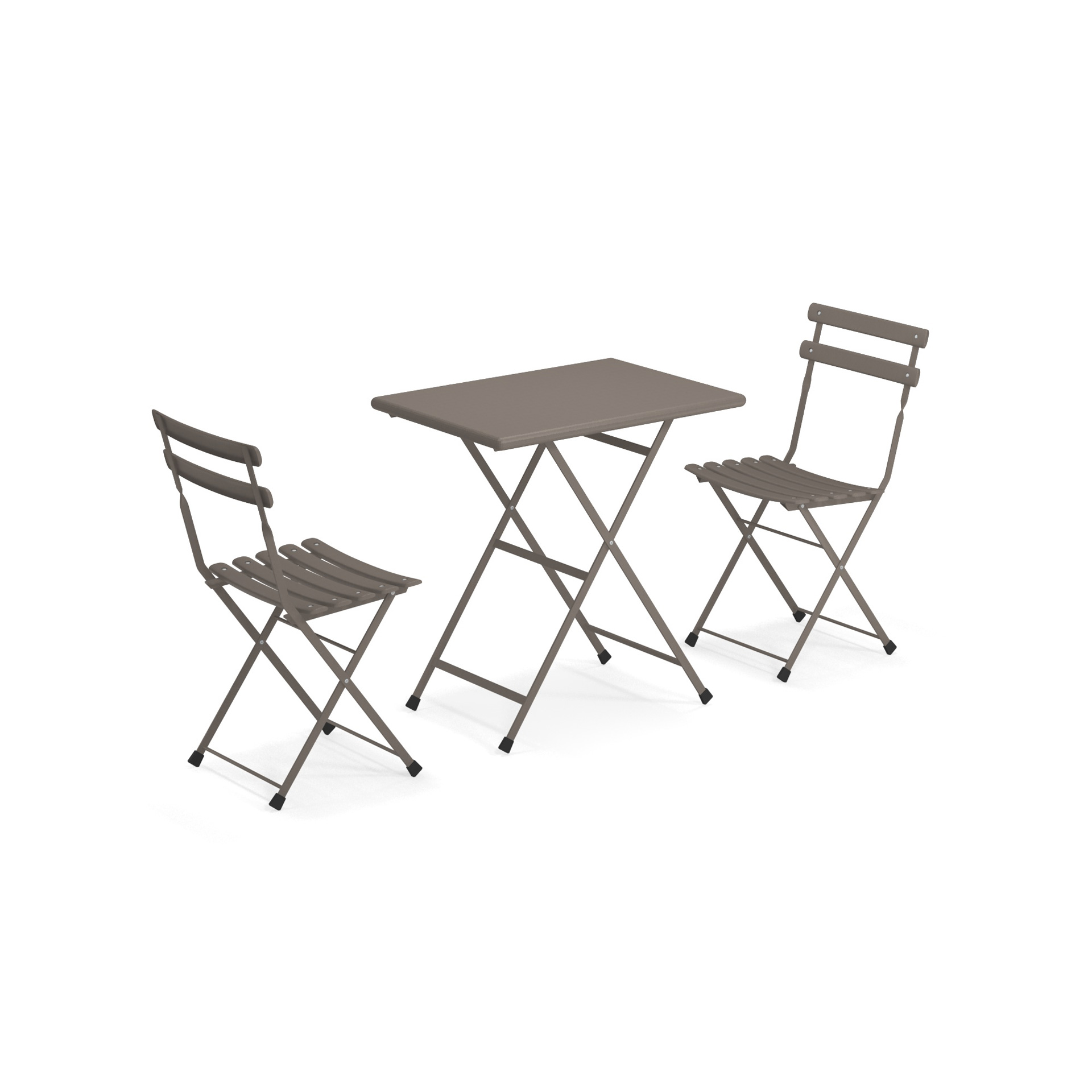Arc en ciel Set 2 Stuhle mit 1 Tisch klappbar
