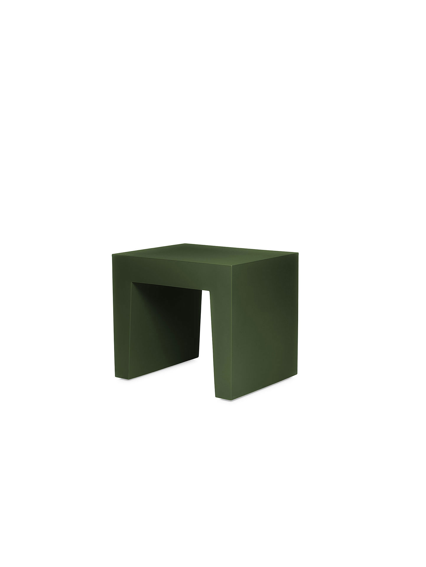 Concrete Seat : Recycled Forest Green