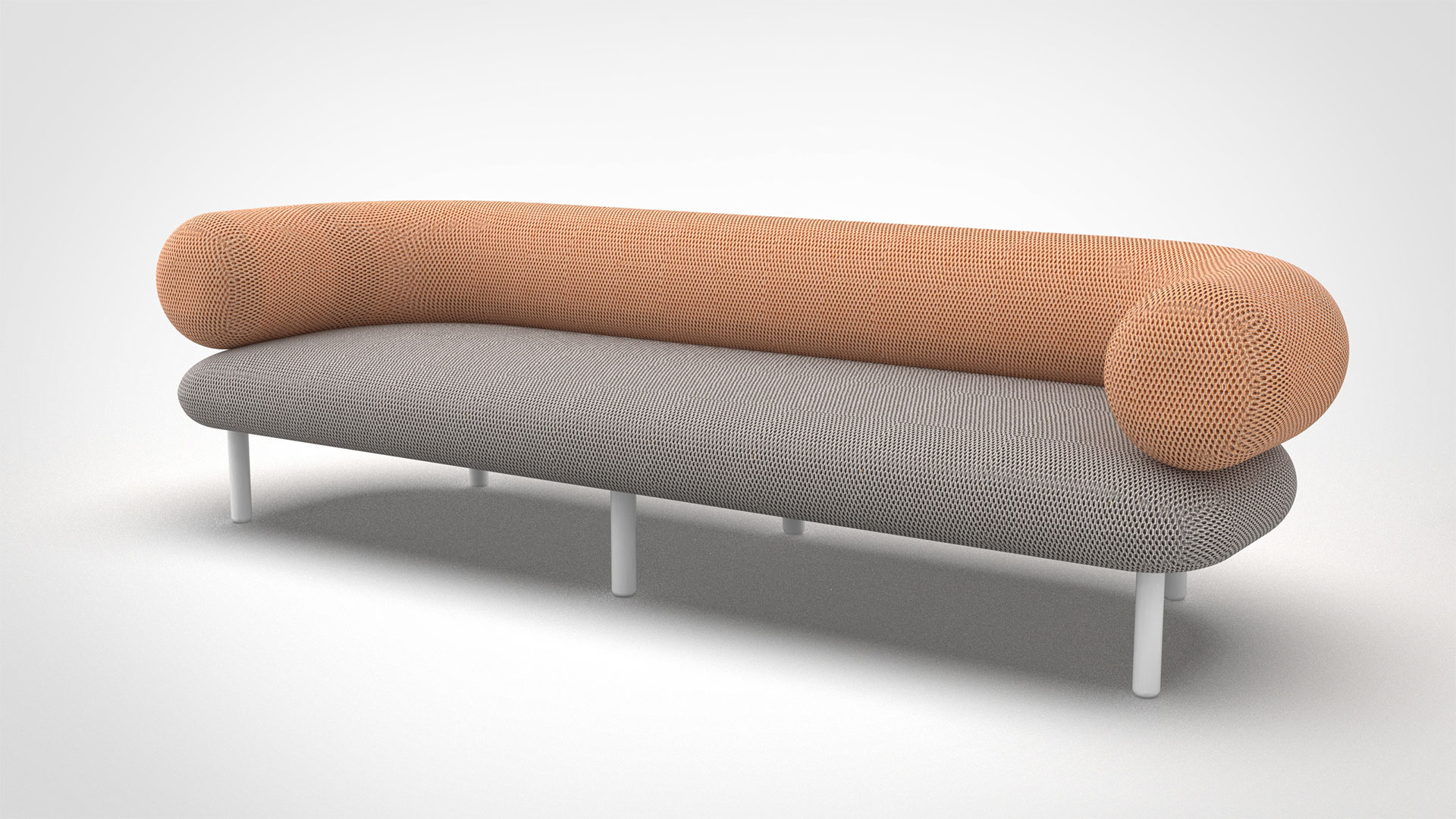 Big Roll 3-Sitzer Sofa