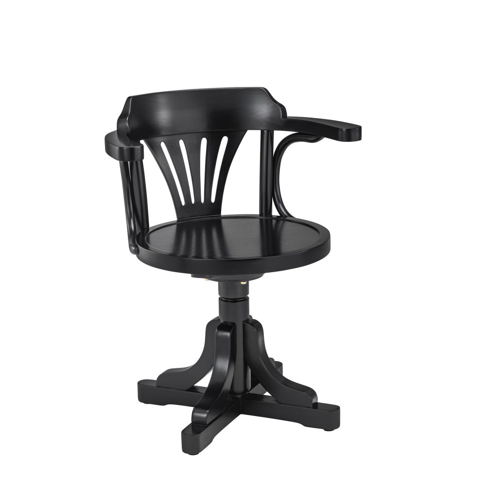 Purser's Stuhl, Schwarz von Authentic Models