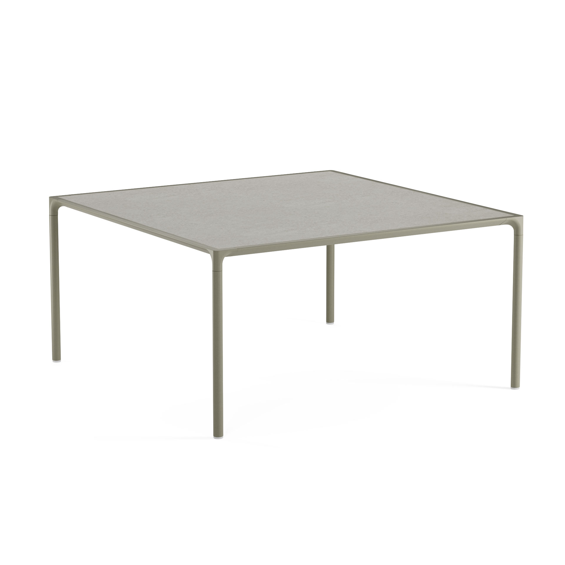 Terramare Quadratischer Tisch mit Steinzeugplatte, 8 Plätze