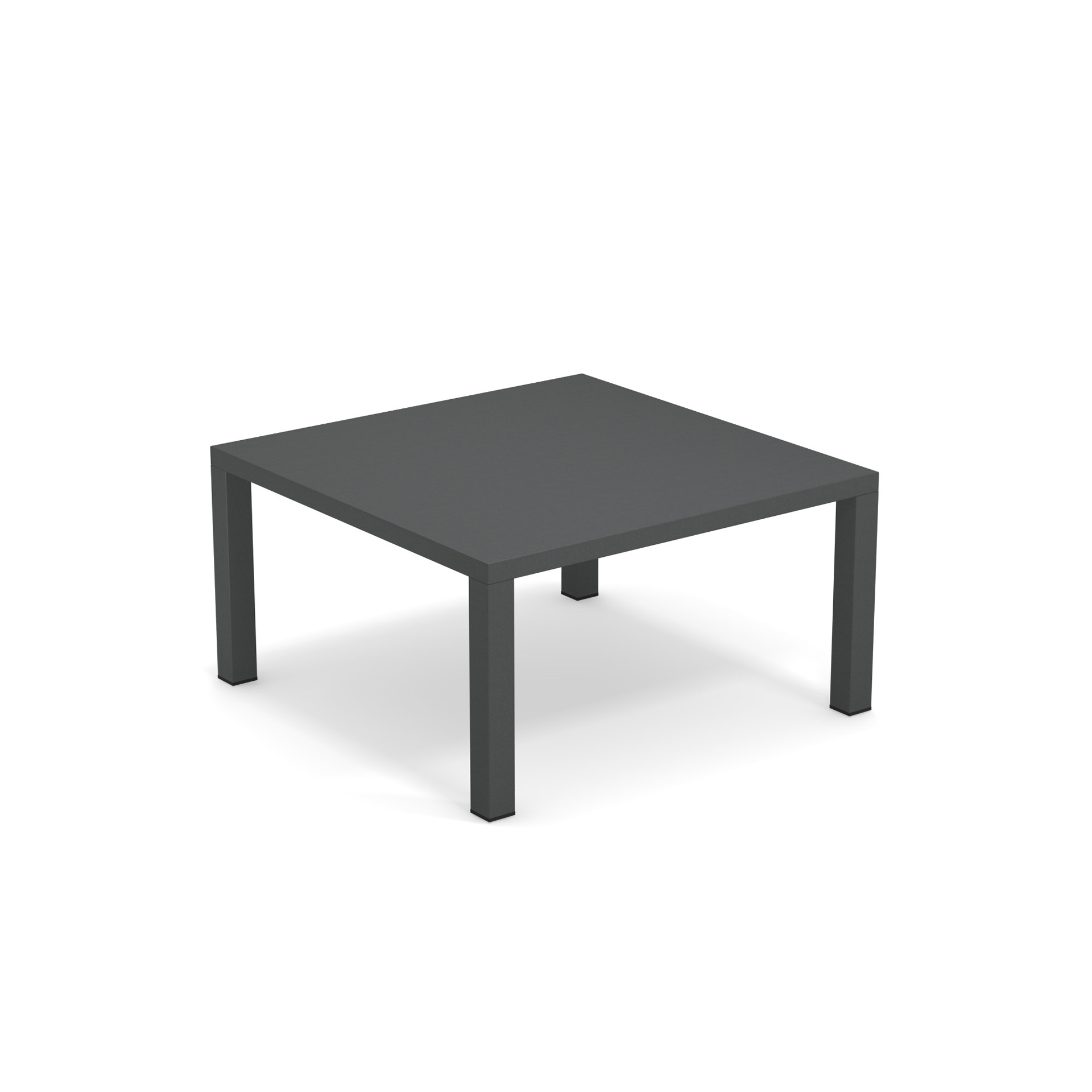 Round niedriger Tisch 80x80
