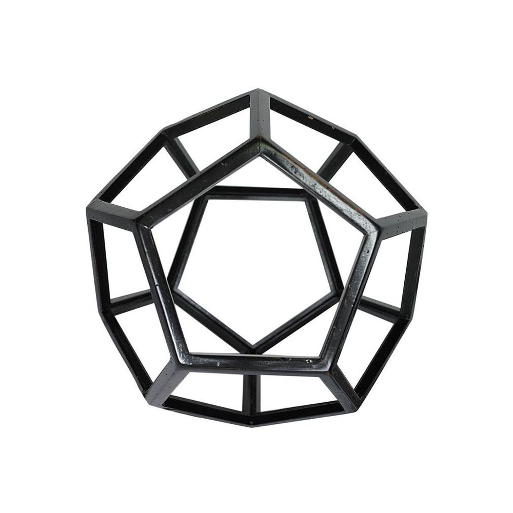 Elevated Tetrahedron, Black
