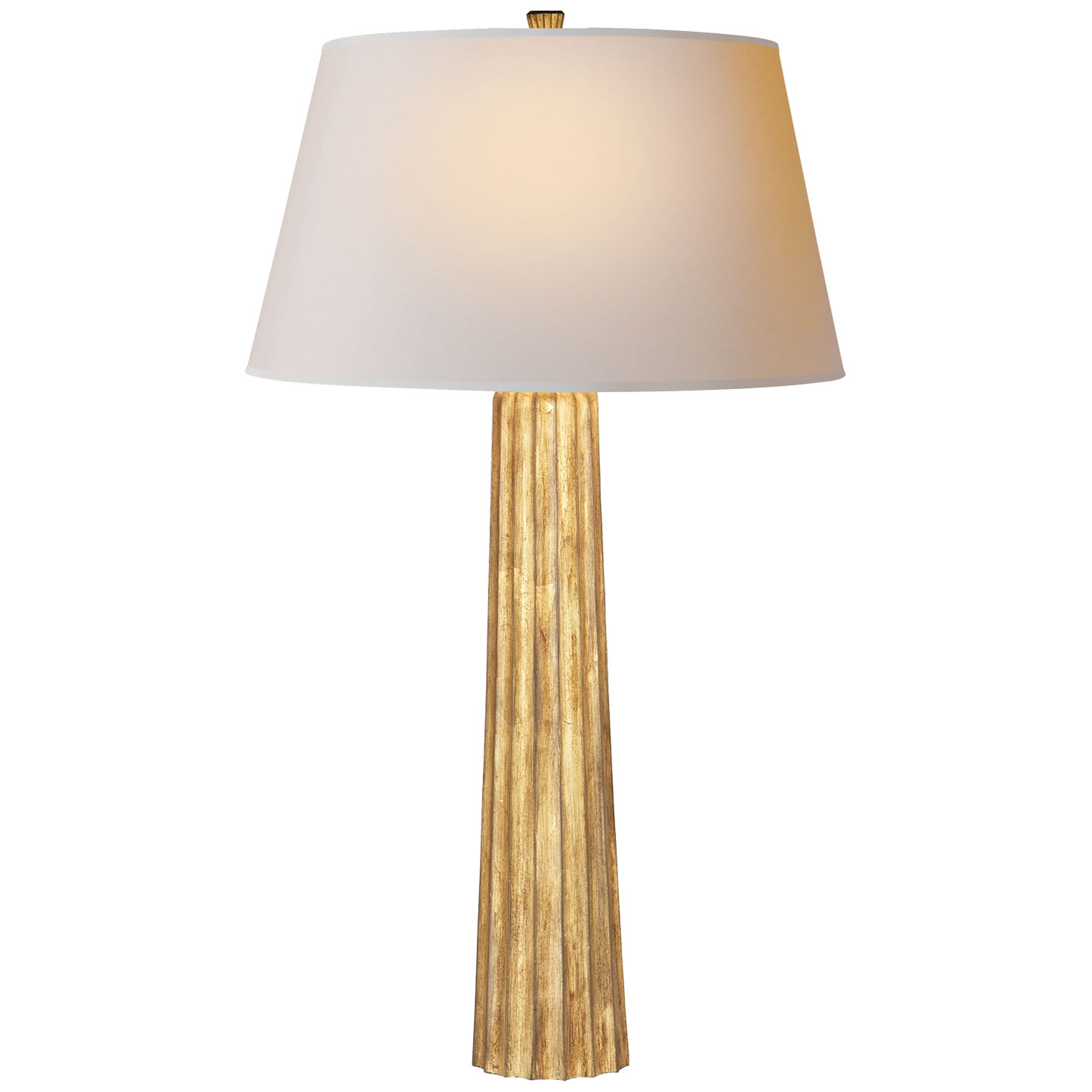 Large Fluted Spire Lamp
