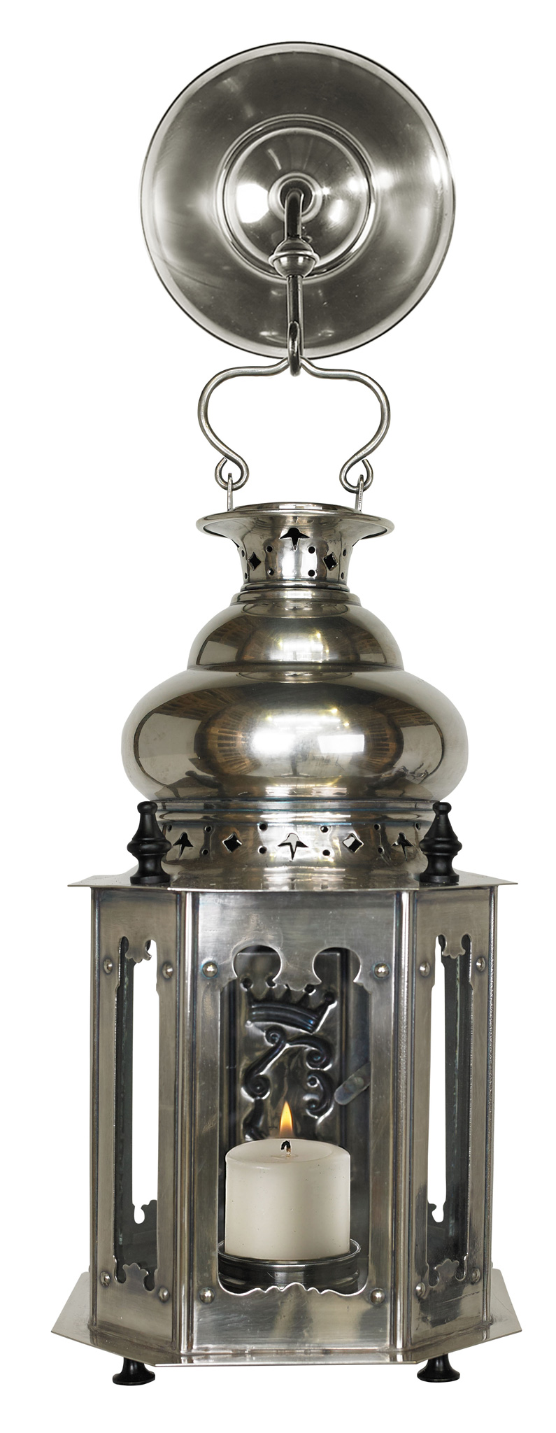 Venetian Lantern, Antique SIlver