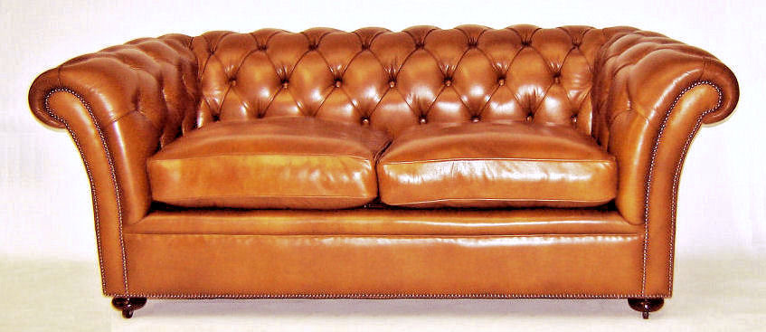 Rochester Sofa 2,5-Sitzer Chesterfield aus Leder