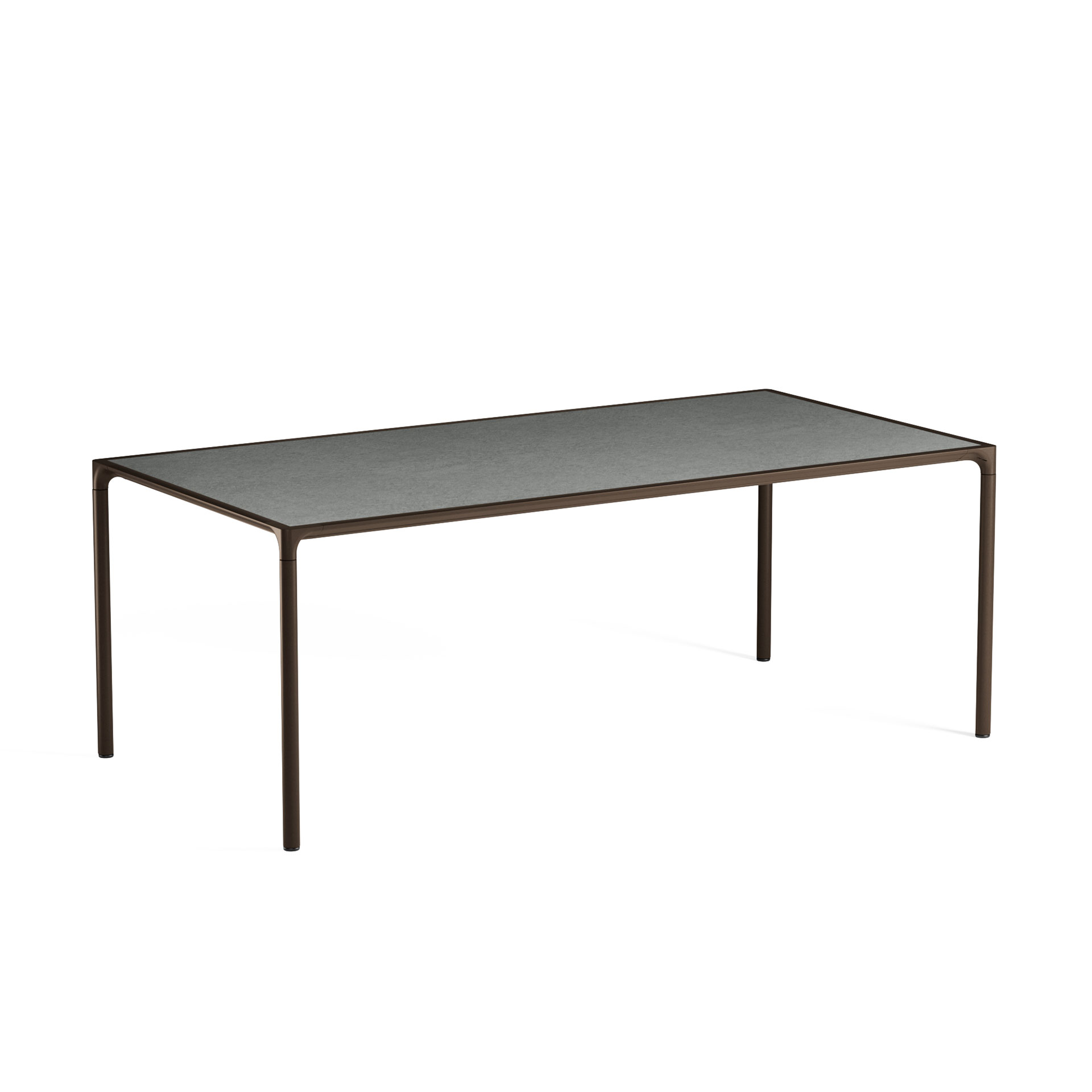 Terramare rechteckiger Tisch mit Steinzeugplatte