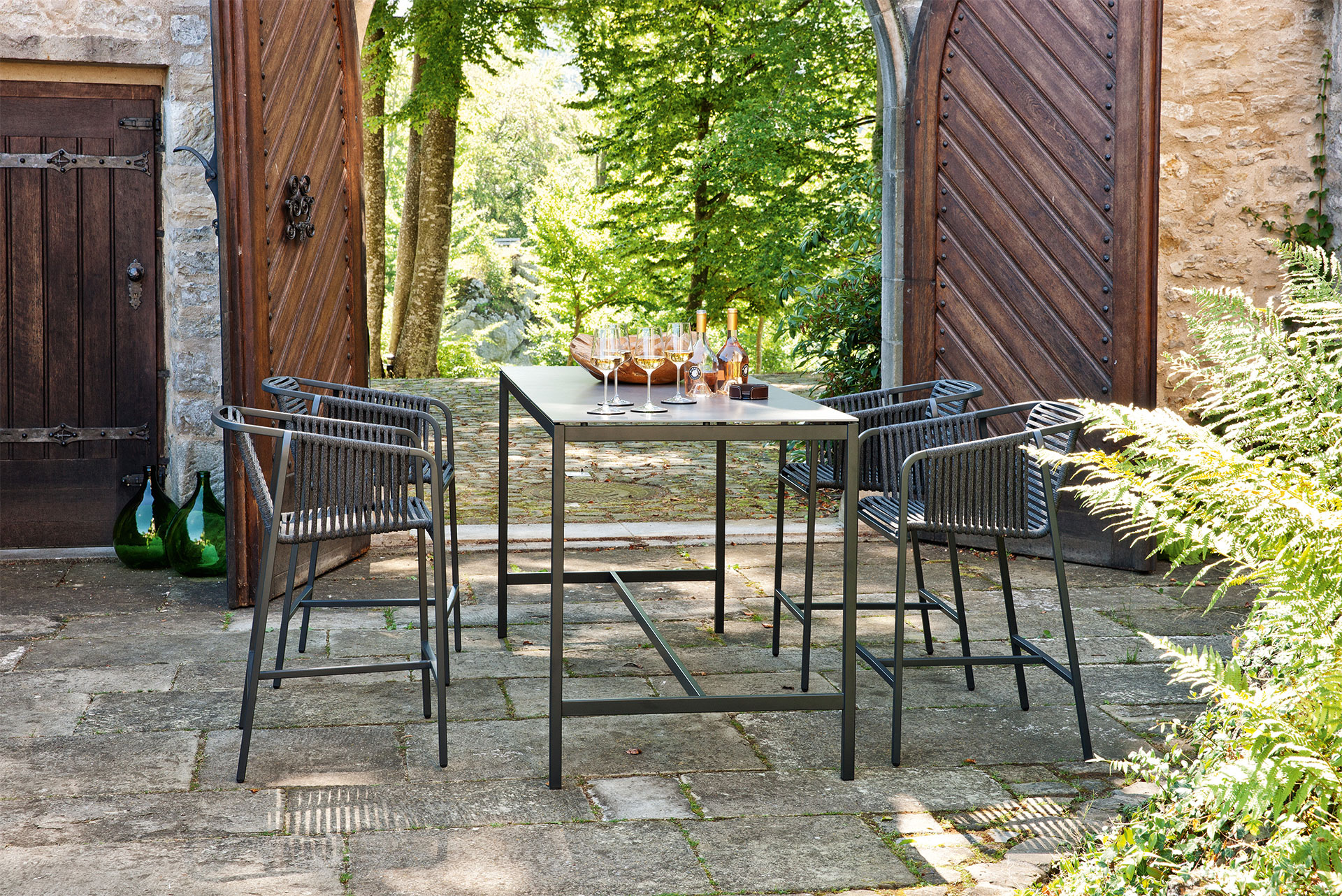 Suite High Dining Sessel Outdoor
