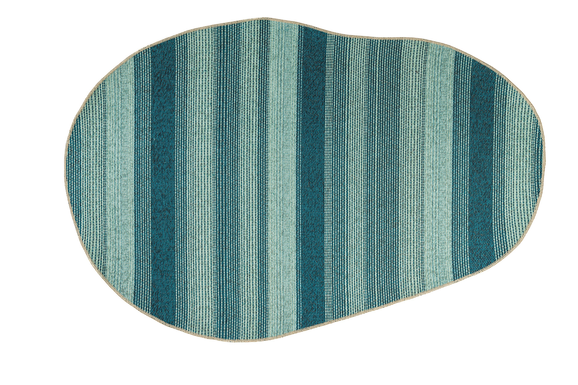 SILKY Rug Tweed Azure Teppich