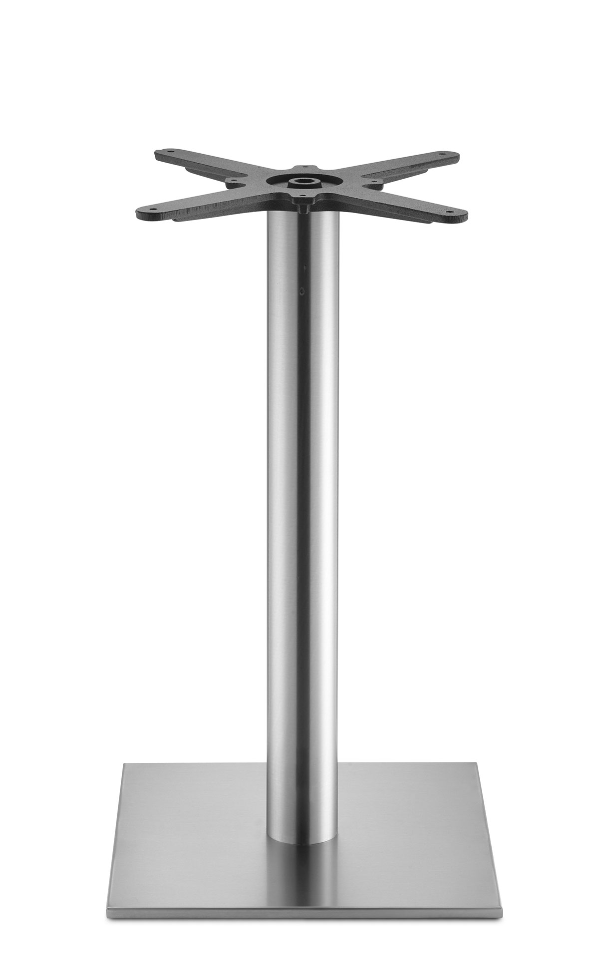 TIFFANY Round Column Ø 76 mm Table Base (quadratisch)