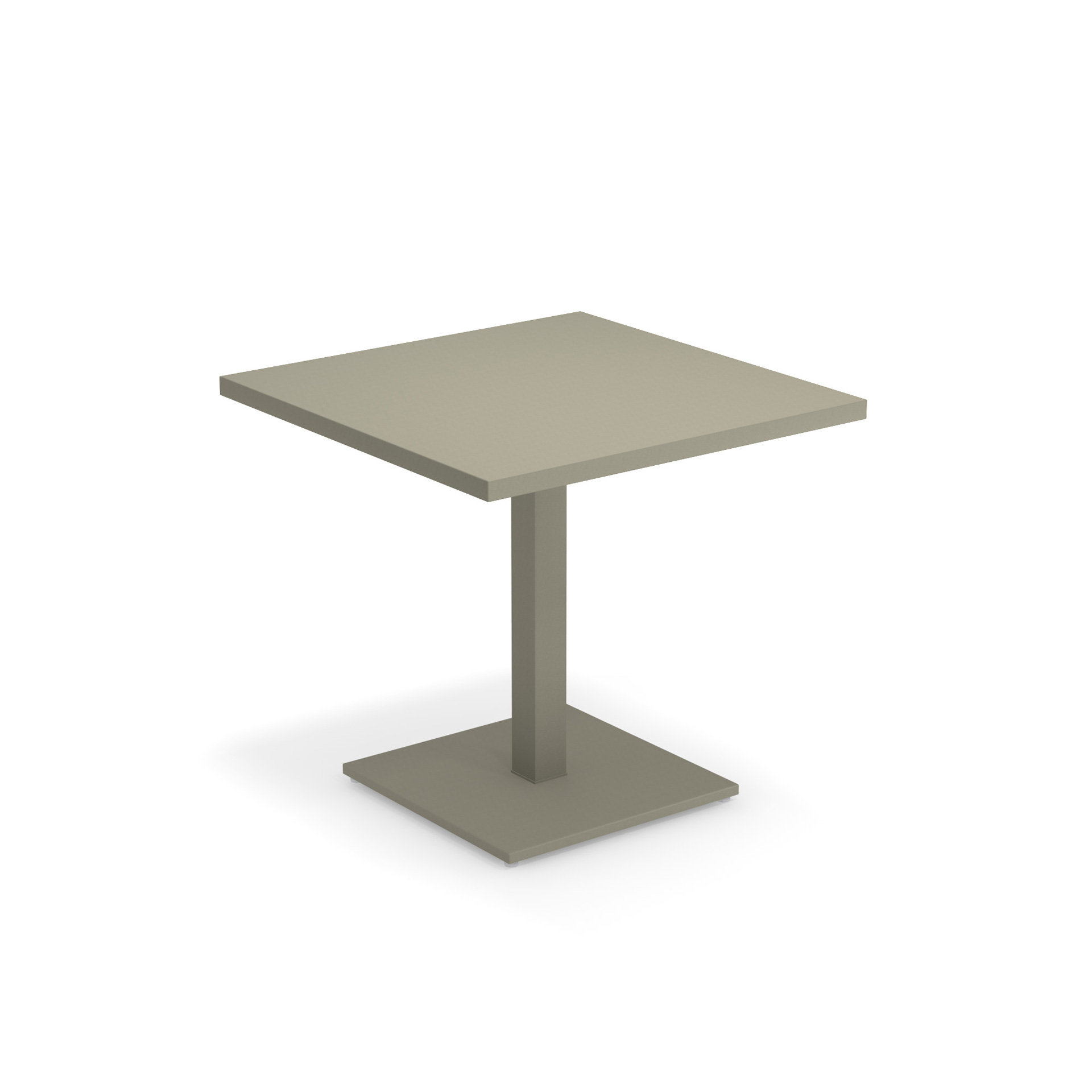 Round Tisch quadratisch 80x80