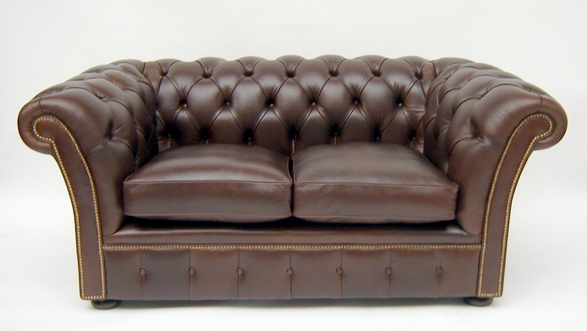 Rochester Sofa 2-Sitzer Chesterfield aus Leder
