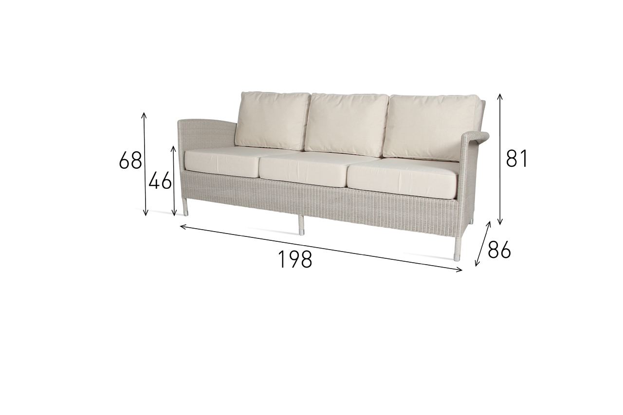 SAFI Lounge Sofa 3s